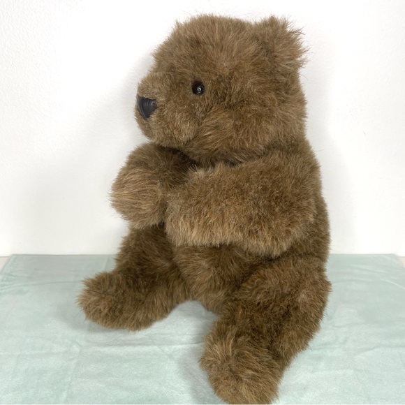 Vtg Gund Huggie Teddy Bear Plush Stuffed Animal - Picture 3 of 11